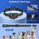 2 x Dog Bark Collar, Smart Anti Bark Collar with 5 Sensitivity Levels, Waterproof Barking Collar with Beep Vibration and Optional Shock, Automatic No Bark Collars for Large Medium Dogs