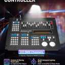 DMX512 Controller, 512 Channel DMX DJ Light Controller with LCD Display