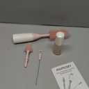 Momcozy Bottle Brush Kit, Innovative Push-Press Design for Better Cleaning - Baby Bottle Cleaner Brush for Baby Bottle, Breast Pumps, Nipples, and More - Can Generate Foam for Better Cleaning, Pink (Press Bubble Style)