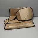 Auto Newer Luxury Breathable Car Seat Cover Fit Four Seasons, Universal Front of Car Seat Cushions, Bottom Seat Covers of Full Wrapped Edge,Universal Fit for 95% Cars,SUV,Pickup(Beige,1PCS)