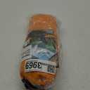 POWERLIX Ultralight Inflatable Camping Sleeping Pad - Camping Mattress for Backpacking, Hiking, Compact Lightweight Sleeping Mat for Camping, Inflation Bag/Repair Kit Included (Orange & Black)