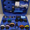 18PCS Coolant Pressure Tester Kit,Radiator Pump Pressure Tester Kit for Automotive Cooling System Water Tank Leakage Detection
