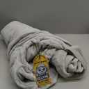 Alexander Del Rossa Plush Robe for Women, Long Fleece Winter Bath Robe, Plus Size (Gray, XL)