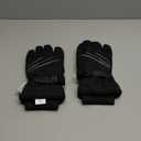 MOREOK Waterproof & Windproof -30F Winter Gloves for Men/Women, 3M Thinsulate Thermal Gloves Touch Screen Warm Gloves for Skiing,Cycling,Motorcycle,Running (Small, Black)