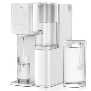 Philips Reverse Osmosis Water Filter Countertop, 6-Stage RO Water Filtration System with Aquaporin Inside and 2 Portable Pitchers, NSF/ANSI 372 Certified, Reduce TDS Lead (NO HOT or Cold Water) (White)