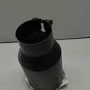 3 inch Inlet Exhaust Tip, 4.5" Outlet 9" Overall Length Stainless Steel Exhaust Tail Pipe, Bolt-On, Polished Tailpipe, Black(Fit for Tailpipe Outlet is 3", must OD not the ID)