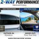 RockRose 35% Premium Carbon Car Window Tint Film 36 in x 10FT 2PLY Charcoal Privacy Film UV, Heat Blocking Tint for Car or Home Adhesive Film Easy Shrink, Plotter Friendly Pro Grade