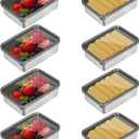 Cheese Container for Refrigerator,Fridge Storage Container,Deli Container with Lid,Bacon Container for Fridge,Bacon holder for Refrigerator,304SS Food Storage Container