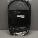 Portable Dog Playpen for Medium Dogs, Collapsible Pet Cat Kitten Puppy Playpen Indoors Outdoors with Zipper Top Cover (Medium Size, Grey-Black)