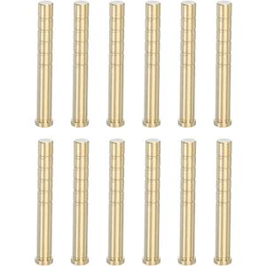 PATIKIL Archery Arrow Brass Insert, Insert Screw Copper Brass Arrow for Carbon Arrows (150 Gra")