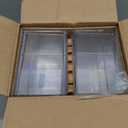 STORi Chloe Space-Saving Clear Drawer Organizer (4 Tall Drawers) Sort Office, Kitchen, Beauty Supplies, Makeup, Pens, Jewelry, Stationary, Made in USA