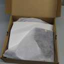 Coutgo Womens Buckle Strap Ankle Booties Kitten Low Heel Pointed Toe Y2K Boots Side Zipper Fall Shoes (6.5, Black)