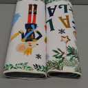 Nutcracker Christmas Decor Kitchen Rugs Floor Mats Set of 2, Nutcrackers Xmas Gifts Indoor Christmas Decorations, Nutcracker Kitchen Floor Mats for in Front of Sink, Non Skid & Washable