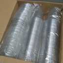 Dealusy 100 Pack - 16 oz Clear Plastic Cups with Lids and Straws, Sturdy & Food Safe Iced Coffee Cups with lids, Disposable Plastic Smoothie Cups for Cold Drinks