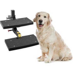 PetSafe Happy Ride PupSTEP HitchStep Dog Stairs, Folding Steps for Truck & SUV Hitches, for Medium to Large Dogs