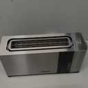 Mueller UltraToast Full Stainless Steel Toaster 2 Slice, Long Extra-Wide Slots with Removable Tray, Cancel/Defrost/Reheat Functions, 6 Browning Levels with LED Display, Housewarming Gifts New Home