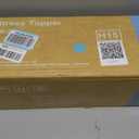 OLIXIS 2 Inch Twin Cooling Gel Infused Memory Foam Mattress Topper, Bed Pad | CertiPUR-US Certified, Soft Ventilated Pressure Relieving Bed Pad in a Box, Breathable Plush Feel