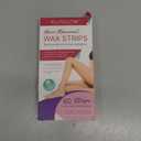 60 PCS Wax Strips for Hair Removal: 40 Body & 20 Facial Hair Removal for Women