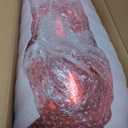 3 Pcs Christmas Ball Ornaments 10 Inch UV Resistant and Waterproof Shatterproof Shiny Plastic Christmas Tree Hanging Ornaments Decoration for Indoor Outdoor Holiday Party (Red)