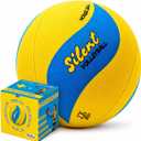 Volleyball Trainer with Silent House Ball Indoor Practice Training Set with Serve Trainer Belt and Quiet Indoor Volleyball for Beginners & Advanced Players