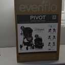 Evenflo Pivot Modular Travel System with LiteMax Infant Car Seat (Casual Gray)