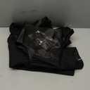 MAGE MALE Men's 3 Pieces Suit Elegant Solid One Button Slim Fit Single Breasted Party Blazer Vest Pants Set (Large, Black)