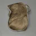 STYLER Long Blonde Synthetic Wig with Bangs - Natural Long Wavy Cosplay Wigs for Women Halloween Christmas 30" (Blonde)