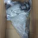 MELUCEE 1-Light Glass Pendant Light Industrial Edison Style Oil Rubbed Bronze Finish, Kitchen Island Lighting Hanging Lamp for Dining Room Sink Bedroom