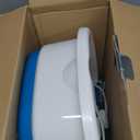 Homedics Bubble Mate Foot Spa, Toe Touch Controlled Foot Bath with Invigorating Bubbles and Splash Proof, Raised Massage Nodes and Removable Pumice Stone