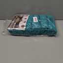 12Pcs Outdoor Cushion Covers, Patio Cushion Covers,Stretch Elastic Slipcovers, Replacement Washable & Reusable Furniture Protector for Patio Couch (Peacock Blue,Cover Only)