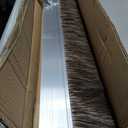 MYOYAY Aluminum Backed Concrete Broom for Finishing, 48-inch Concrete Broom for Driveways, Sidewalks, Wet Concretes