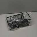 Cisily Sink Caddy Sponge Holder for Kitchen with Brush Holder and Stainless Steel Self Drain Tray, Rustproof Kitchen Sink Organizer for Sponge, Soap Dispenser Storage Accessories (9.25, Black)