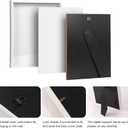 6 Pack Shadow Box Frame - 1.2" Deep Frame Display Case White 11"x14"