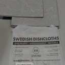 Swedish Wholesale Swedish DishCloths for Kitchen- 10 Pack Reusable Paper Towels Washable - Eco Friendly Cellulose Sponge Microfiber Dish Cloths - Kitchen Essentials - Grey (Gray)