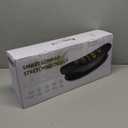 Electric Lumbar Traction Device for Lower Back Pain Relief, Multifunctional Lumbar Stretcher with Dynamic Traction, Red Light Therapy, 8-Level Electrotherapy, 3-Level Thermal Therapy, Vibration (Black)