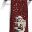 Christmas Gingerbread Man Hand Towels, Gingerbread Man Bathroom DecorXmas Hand Towels Holiday Decorations Christmas Indoor for Home Bathroom Farmhouse16x24 Inch