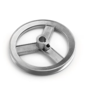 Terre Products, Heavy Duty 6" V-Groove Drive Pulley, Precision 5/8" Bore, Robust Z3A Zinc Alloy Die Cast Pulley