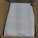 Fitable White Tablecloths for Rectangle Tables, 6 Pack - 70 x 120 Inches - Reusable and Washable Table Clothes for 6-8 Ft Tables, Polyester Fabric Table Covers for Wedding, Party, Banquet