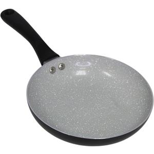 IMUSA 8 in Premier Ceramic Nonstick Frying Pan with Cool Touch Handle - Lightweight Aluminum Skillet for Eggs, Meat and Fish - PTFE-Free Non Stick Kitchen Cookware
