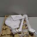 Neatfi Elite XL HD Super LED Magnifying Lamp, 3 Diopter with 12 Diopter, Dimmable, 3 Light Modes (3000K/4000K/6500K), Glare-Free, Adjustable Arm (White, 7-Inch Glass Lens with Clamp)