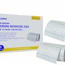 Non-Woven Dressing Retention Tape,4InchesX11Yards,Gentle Adhesive Bandage, Hypoallergenic and Breathable,Medical Grade Wound Dressing Tape Sensitive Skin for Wound CarePack of 2Rolls