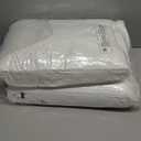 ACCURATEX Pillows Standard Size Set of 2, Hybrid Shredded Memory Foam Pillow[Adjustable Loft], Fluffy Down Alternative Fill Removable Cotton Cover, Firm Supportive Pillow for Side Back Sleepers (White)