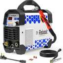 Reboot 60A Plasma Cutter Dual Voltage 120V/240V, 1/2" Clean Cut IGBT Inverter, Portable Metal Cutting Machine with Torch & Tips - RBC6000D 2025 Upgraded (Pre-Installed Air Regulator)