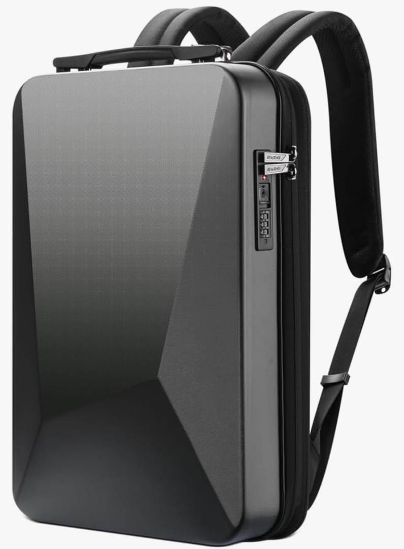 BOPai Hard Shell Tsa Laptop Backpack for Men Gaming Backpack for 17.3 inch Anti Theft Expansion Backpack Light Slim Black Usb Waterproof 15.6 Rucksack