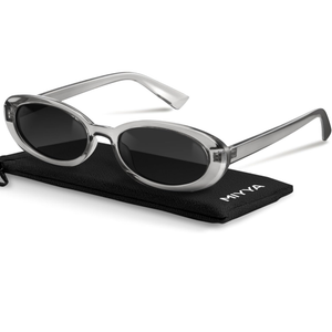 miyya Trendy Polarized Sunglasses Women, Oval Sunglasses for Women Men, Retro Sun Glasses for Women 2024, UV Protection