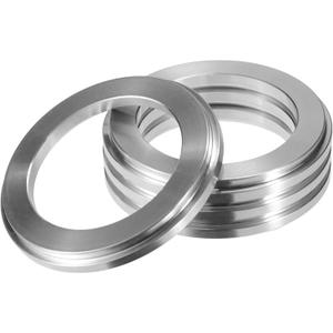 X AUTOHAUX 4pcs OD 82mm to ID 57.1mm Aluminum Alloy Car Hub Centric Rings Wheel Bore Center Spacer