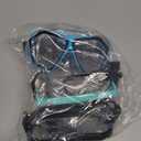 Fabbay 4 Pcs Adult Swimming Goggles with Nose Cover Snorkel Diving Mask Goggles Swim Mask with Fabric Strap (L)