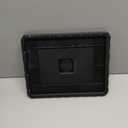 for iPad Pro 12.9 Case 3rd 4th 5th 6th Generation with Pencil Holder & 360 Rotating Handle Stand, New Cute Rugged Cover for iPad Pro 12.9 inch 2022/2021/2020/2018 - Black