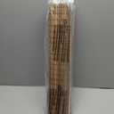 UNISHADES Cordless Bamboo Roman Shades for Windows, Blinds Size (22.5" W 48" H) Colour (Highfield Teak)