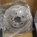 Front Brake Pads And Rotors Kit Compatible With 1998-2002 Honda Accord (V6 3.0L ONLY), 31305 D503-7382 Automotive Replacement Brake Kits Anti-rust Oil Drilled And Slotted Rotors 281.6mm(11.1in)